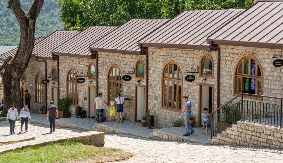 Basgal Village, Ismayilli Region, Azerbaijan